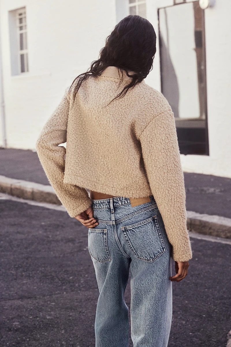 Teddy Fleece Cardigan