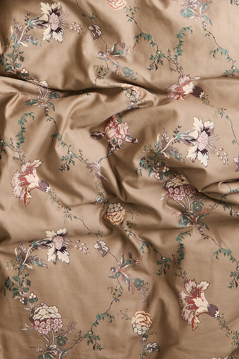 Cotton Sateen Twin Duvet Cover Set