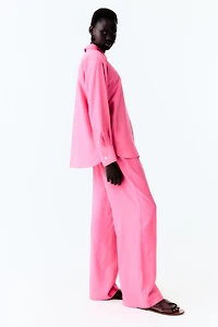 Loose-Fit Drawstring Pants
