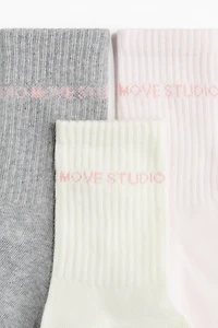 3-Pack Sports Socks with DryMove™