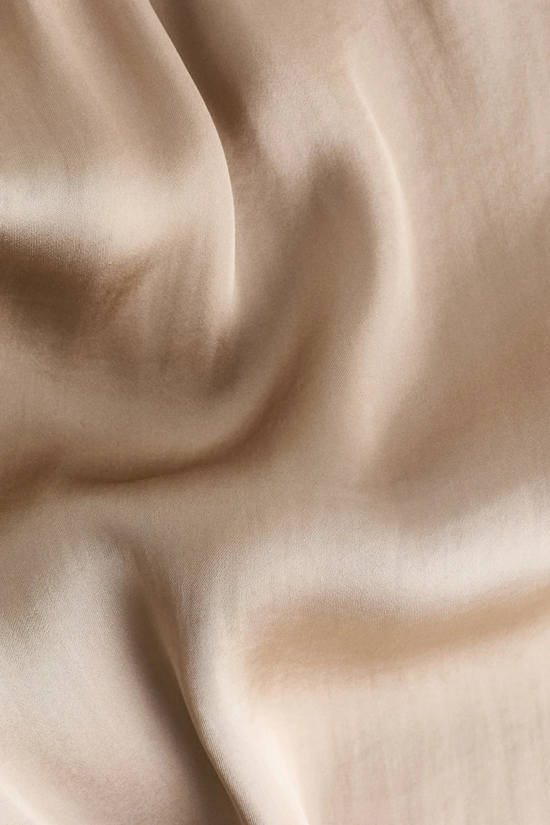 Pantalon à cordon en satin