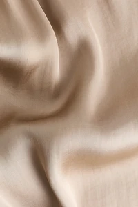 Pantalon à cordon en satin