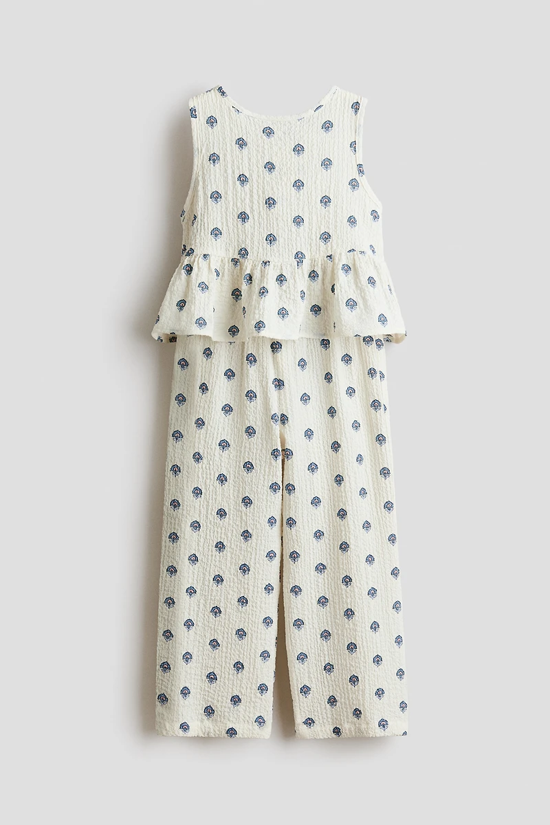 2-Piece Crinkled Jersey Set