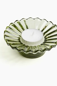 Glass Tea Light Holder