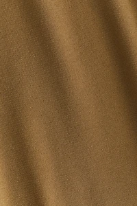 Pantalon à effet drapé en fin tricot