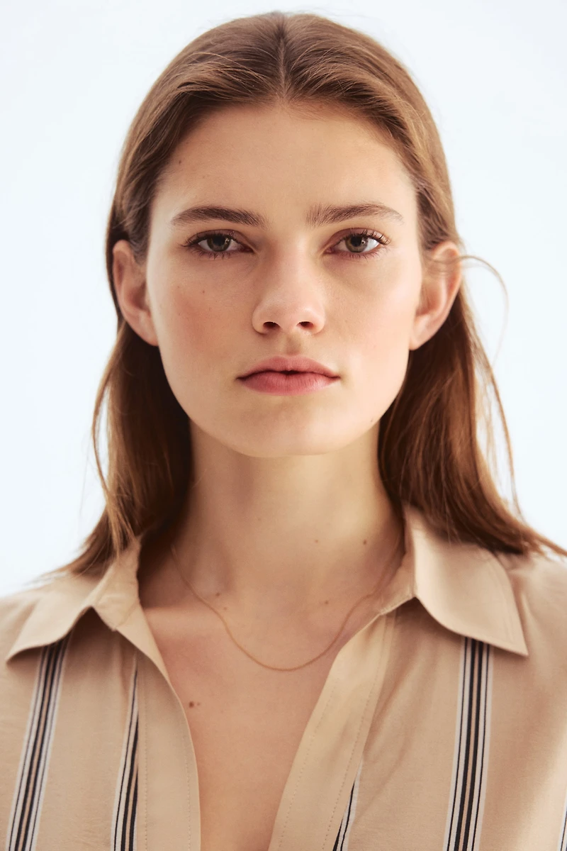 Loose-Fit Tunic Dress