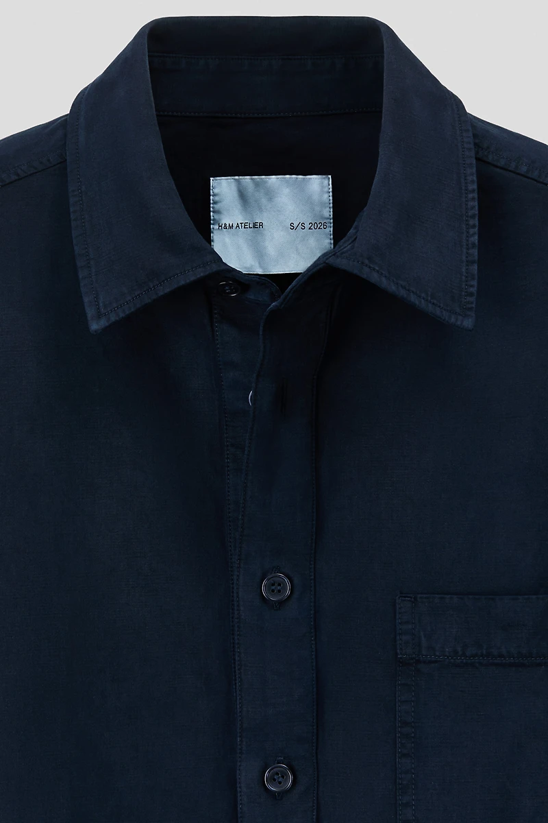 Chemise ample à enfiler