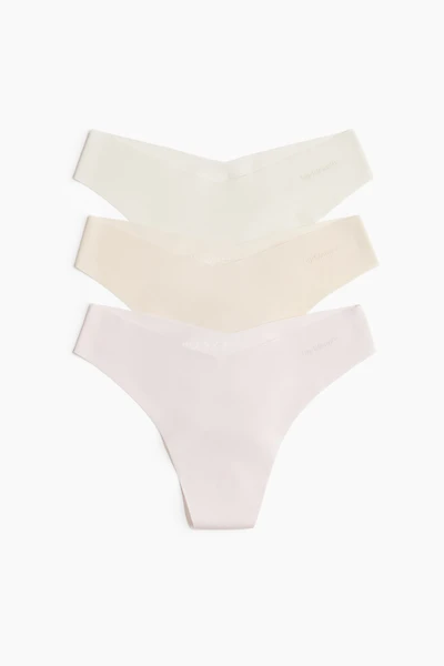 3-Pack Sports Thong Briefs with DryMove™