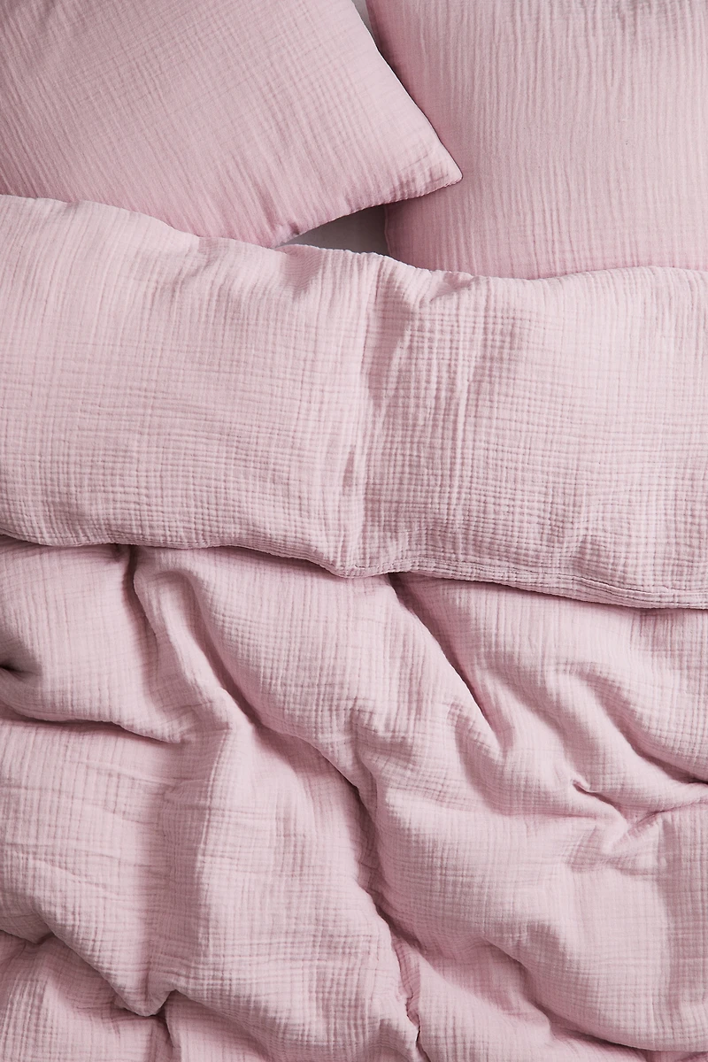 Muslin King/Queen Duvet Cover Set