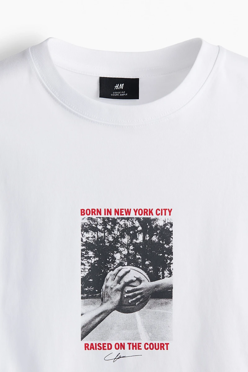 Loose Fit Printed T-shirt