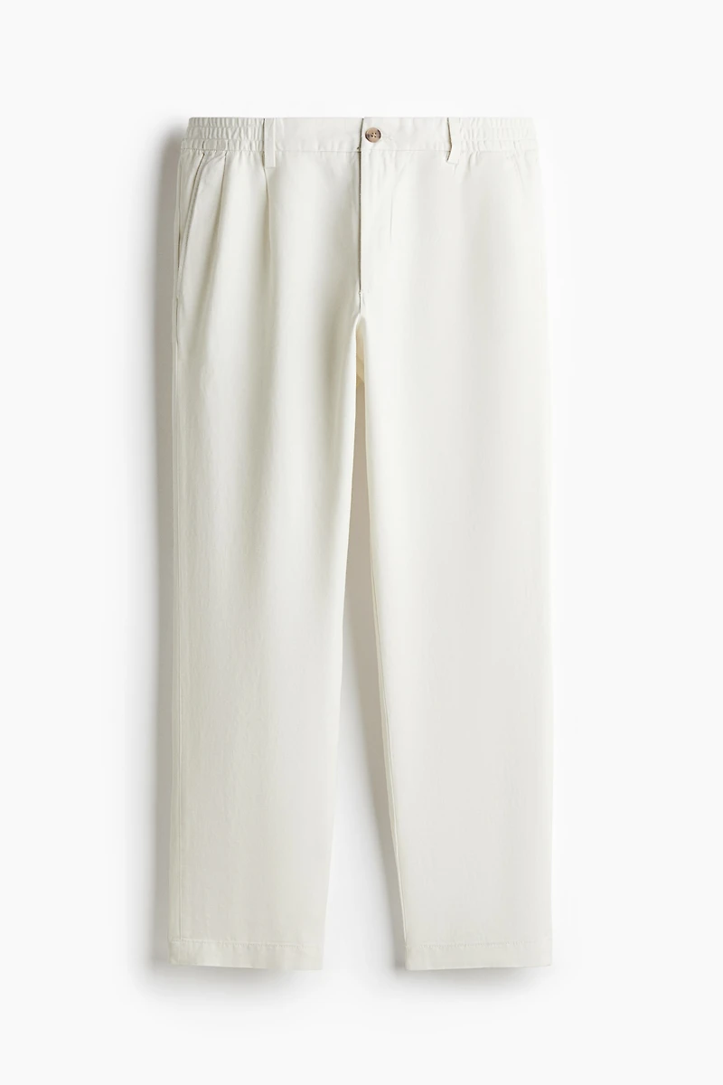 Regular-Fit Lyocell-Blend Pants