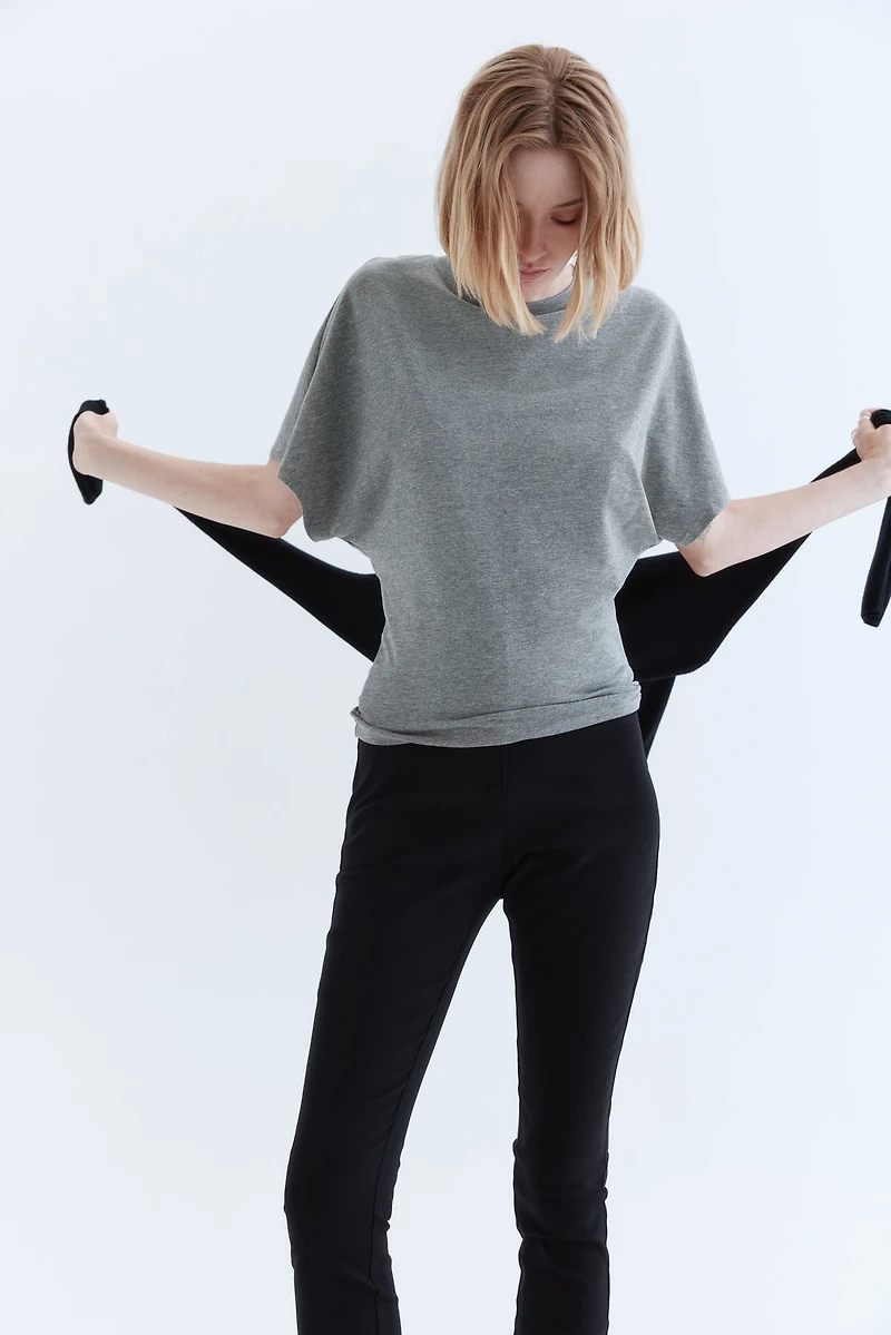 Butterfly-Sleeved T-Shirt