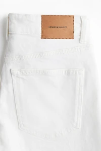 Short taille haute en denim