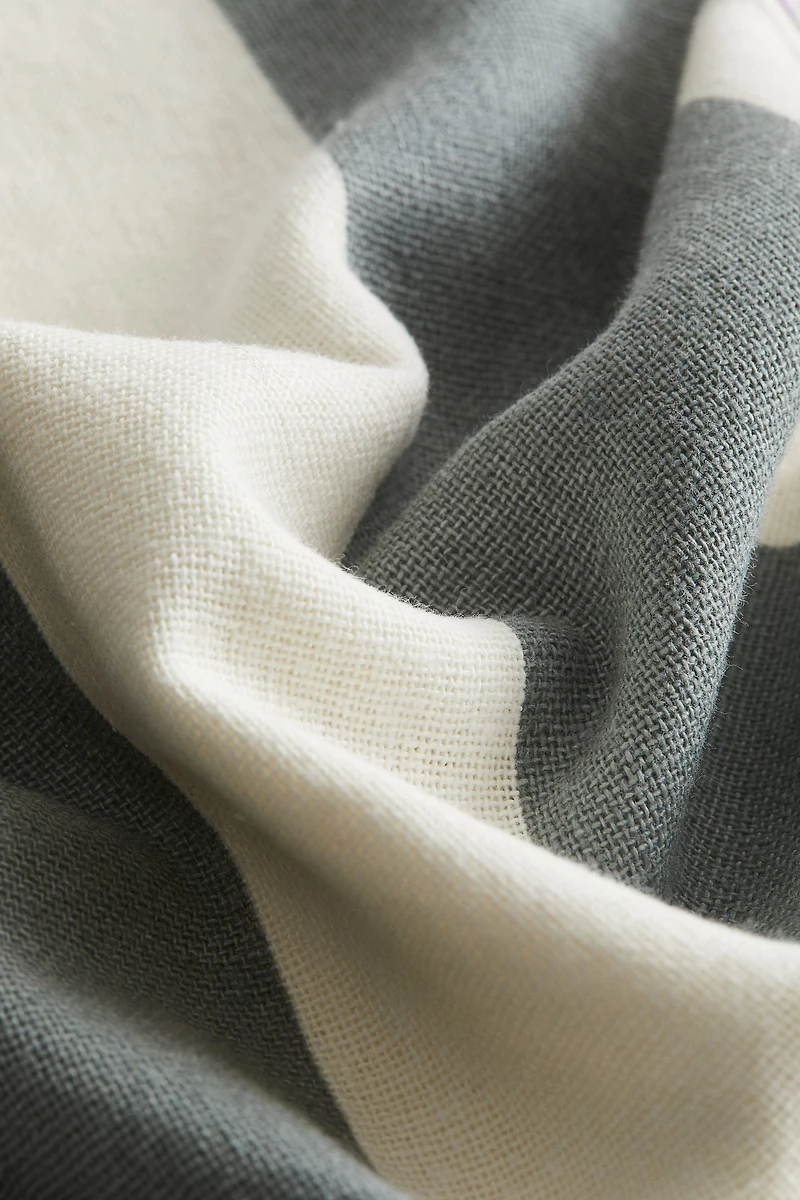 Linen-Blend Cushion Cover