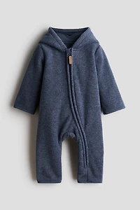 Hooded Fleece Jumpsuit