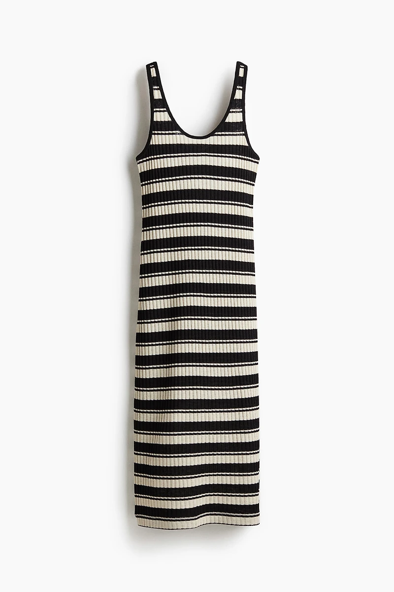 Rib-Knit Dress