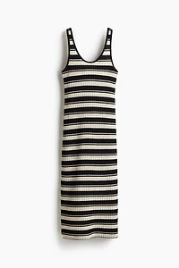 Rib-Knit Dress