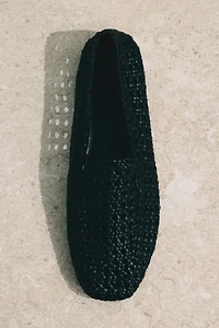 Interwoven Leather Loafers