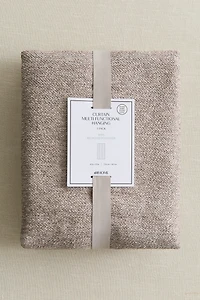 Lot de 1 rideau large en bouclette