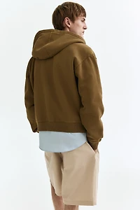 Loose-Fit Hooded Jacket
