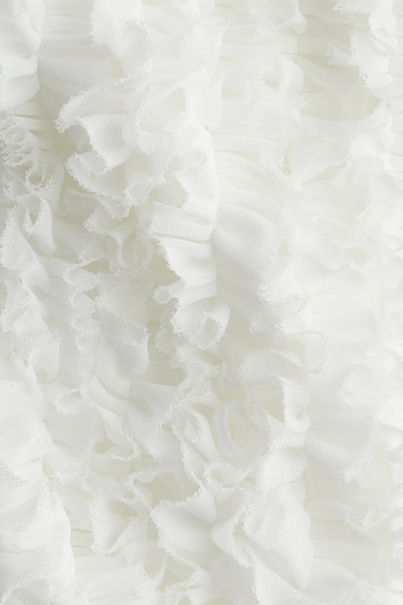 Blouse ample à col lavallière