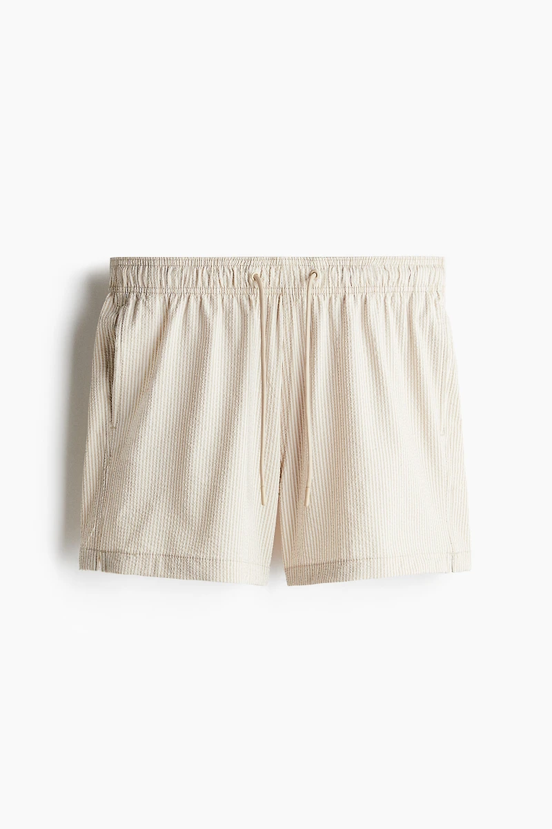 Seersucker Swim Shorts