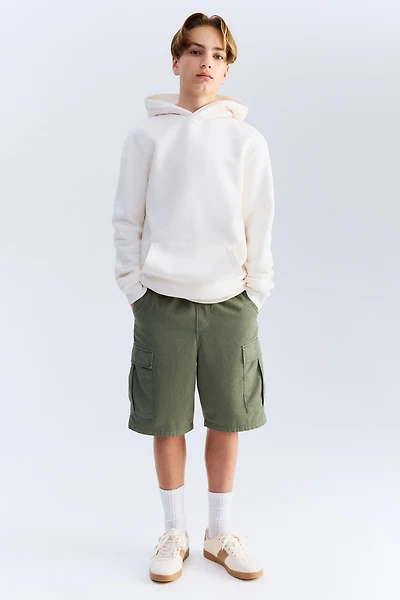 Twill Cargo Shorts