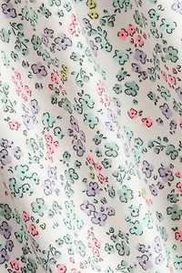 Robe imprimée en coton