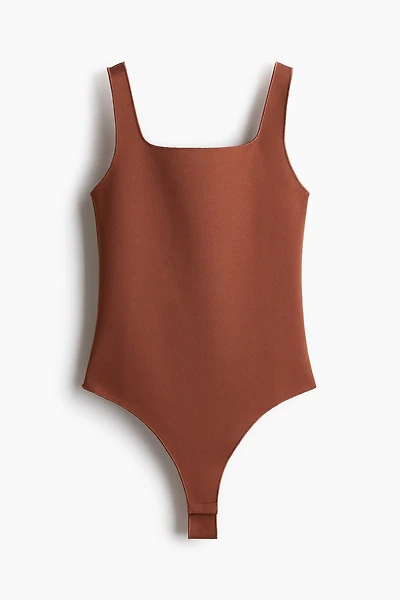 Interlock Thong Bodysuit
