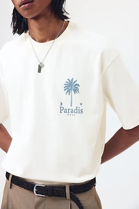 Relaxed-Fit Printed Cotton T-Shirt