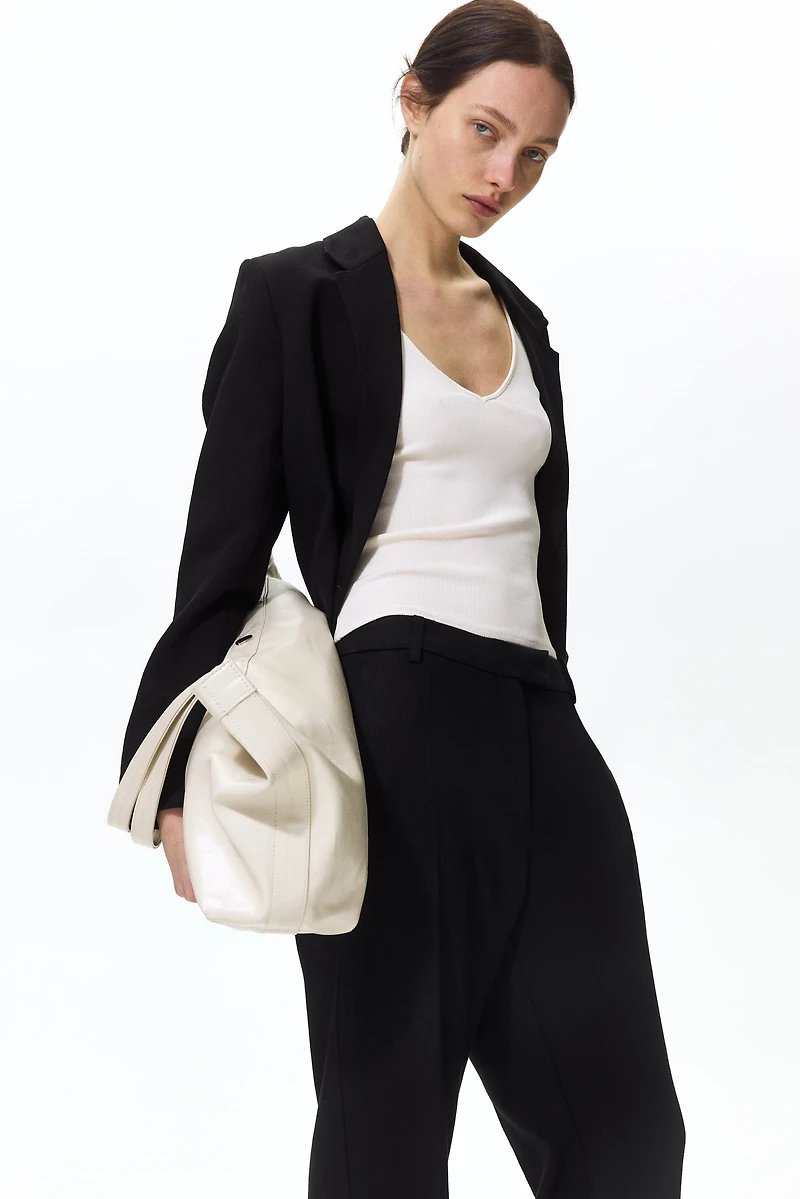 Pantalon sur mesure en lin mélangé