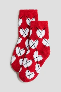 2-pack Chenille Socks