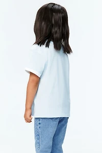 T-shirt en coton avec motif imprimé