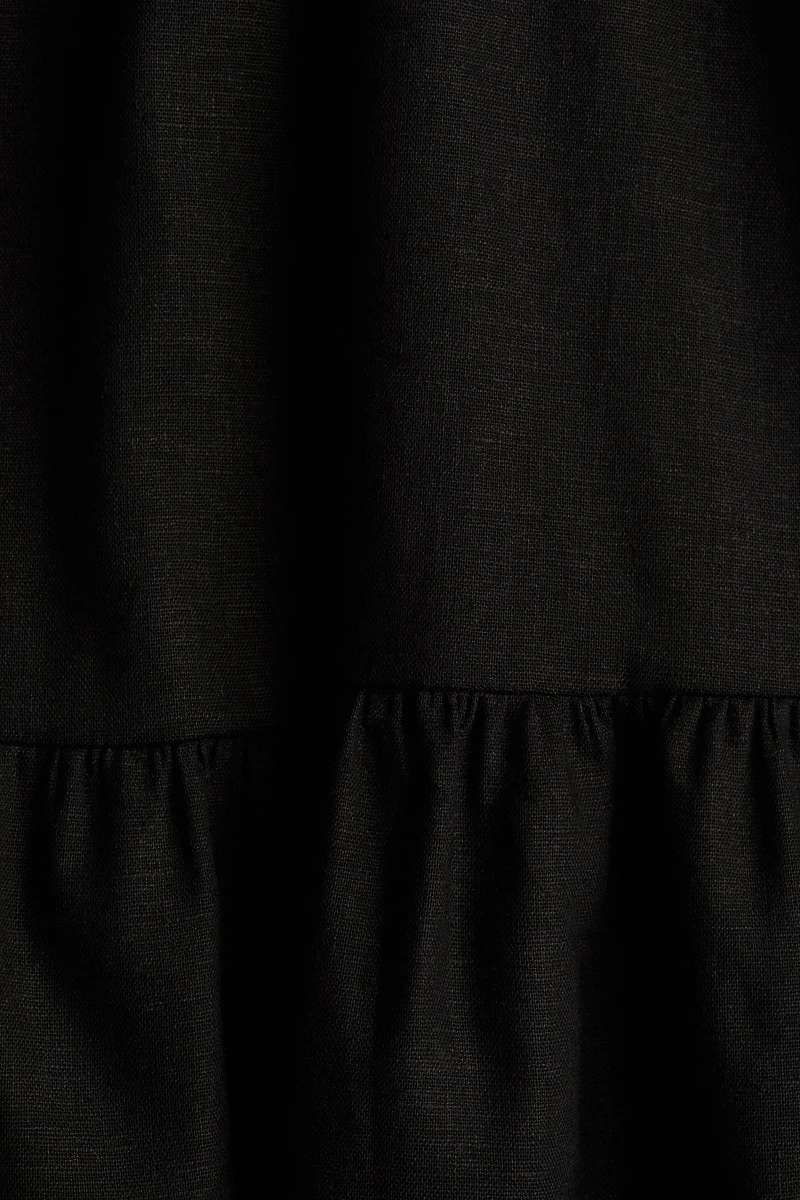 Puff-Sleeved Dress