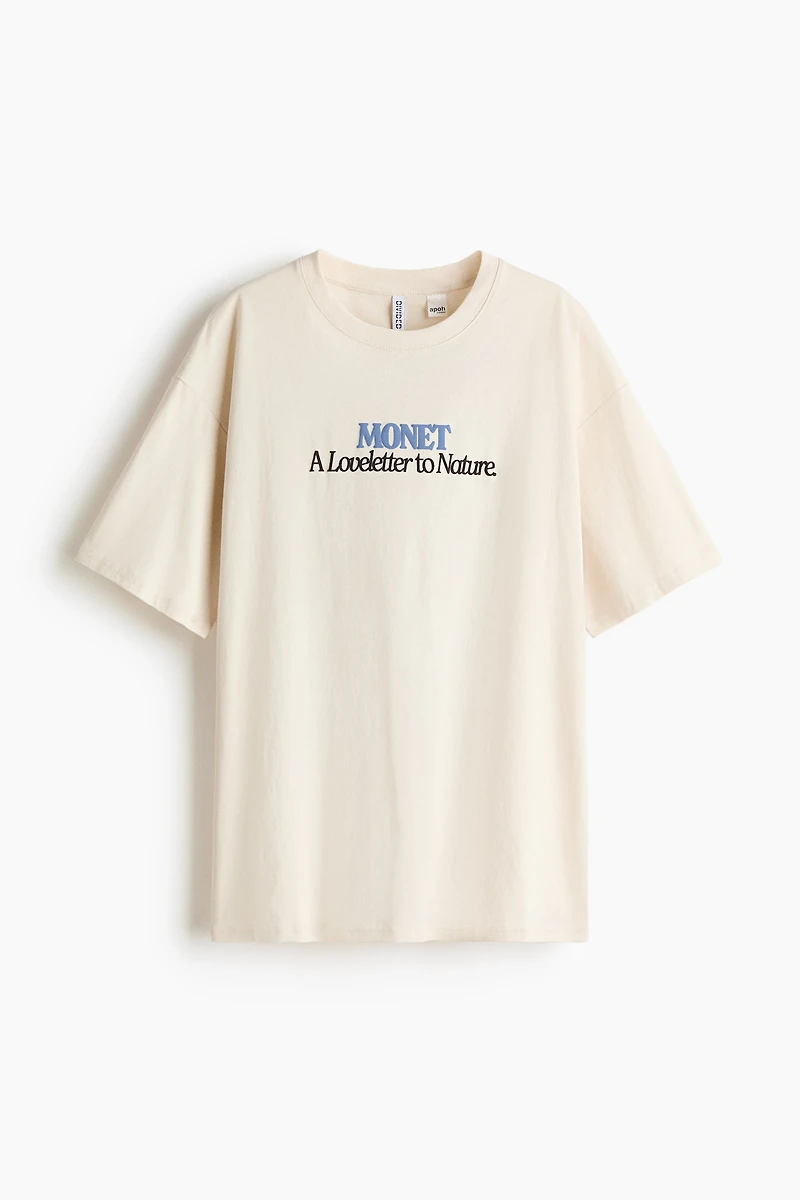 T-shirt grande taille imprimé