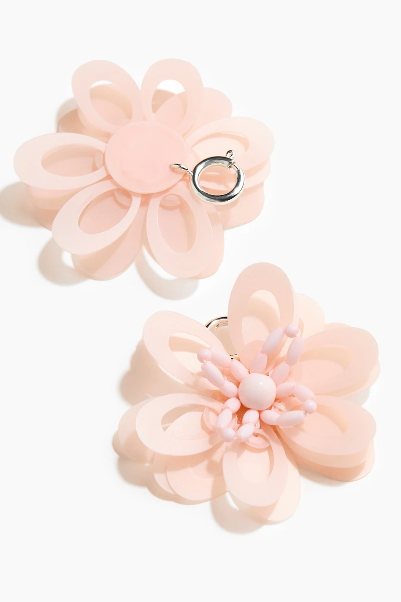 2-Pack Flower Shoe Charms
