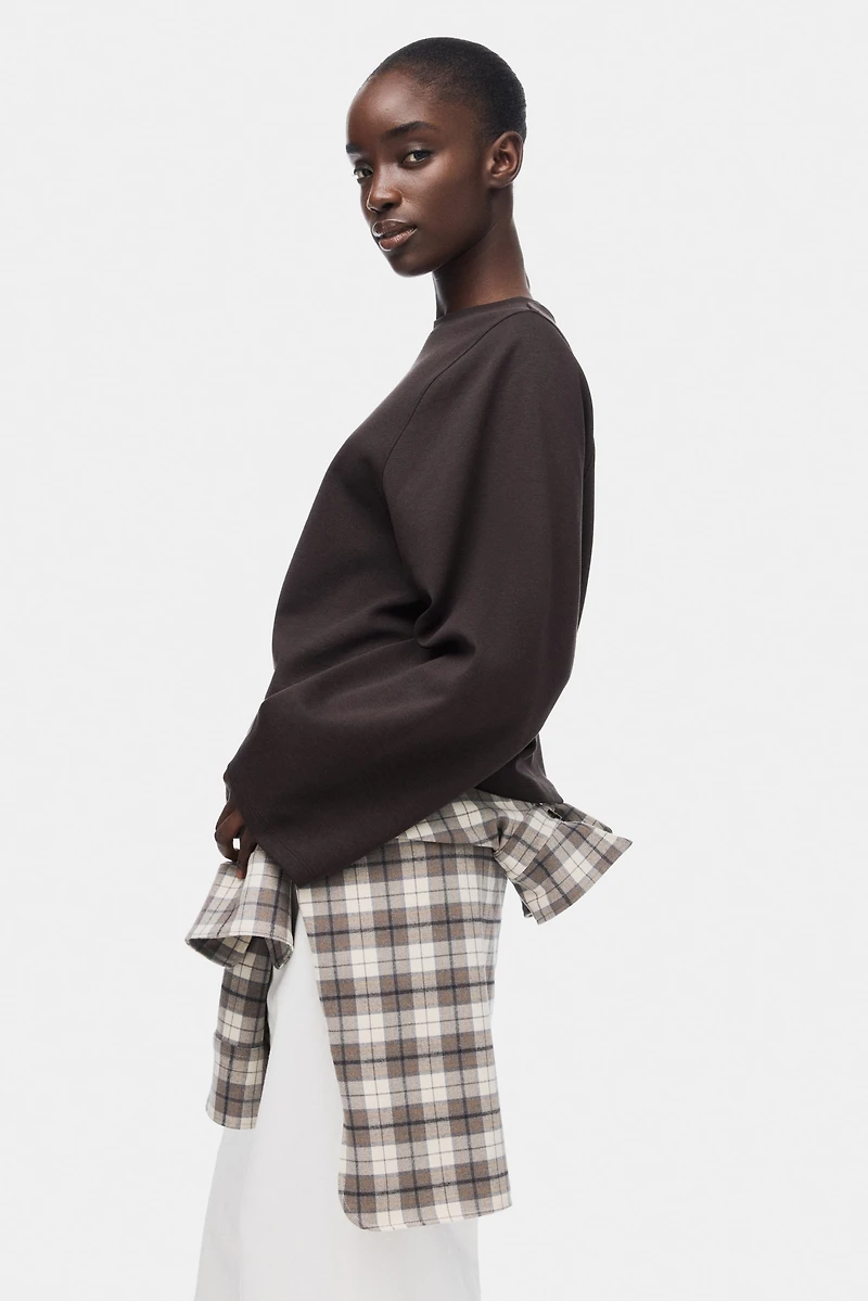 Oversized Interlock Top