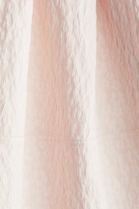 Jacquard-Weave Strappy Dress