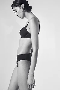 High Rise Bikini Bottoms