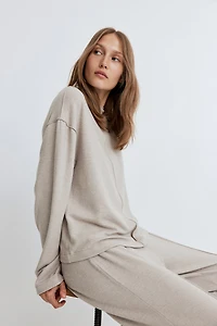 Chandail en tricot fin