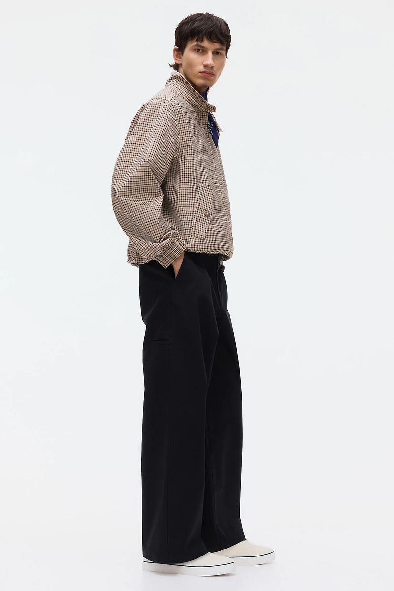 Loose-Fit Cotton Chinos