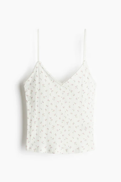 Pointelle Camisole Top