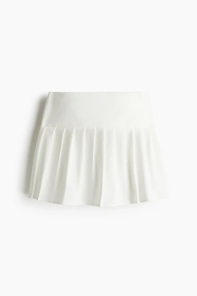 Pleated Mini Skirt