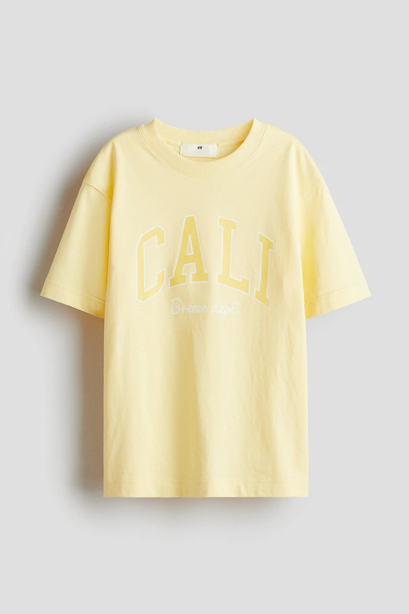 Printed Cotton T-Shirt