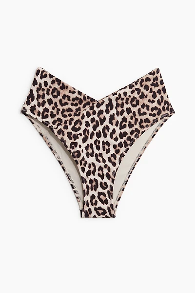 High Rise Cheeky Bikini Bottoms