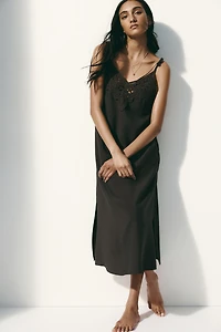 Tie-strap beach dress