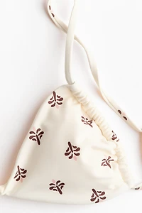 Haut de maillot triangle coussiné