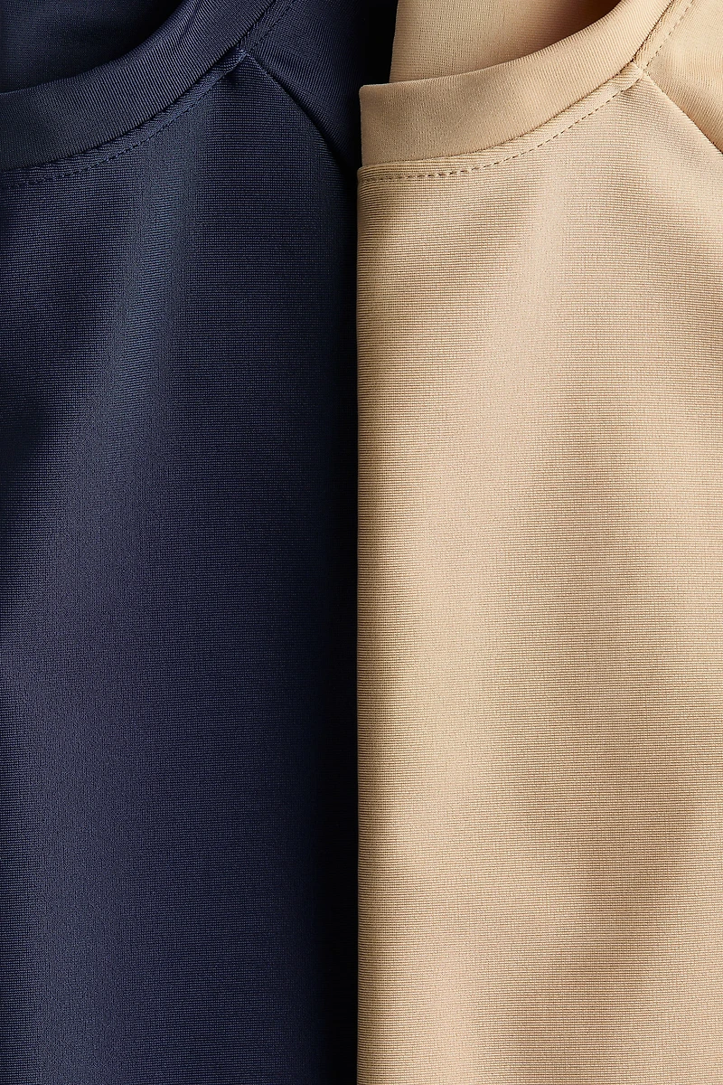 Lot de 2 T-shirts bain UPF 50