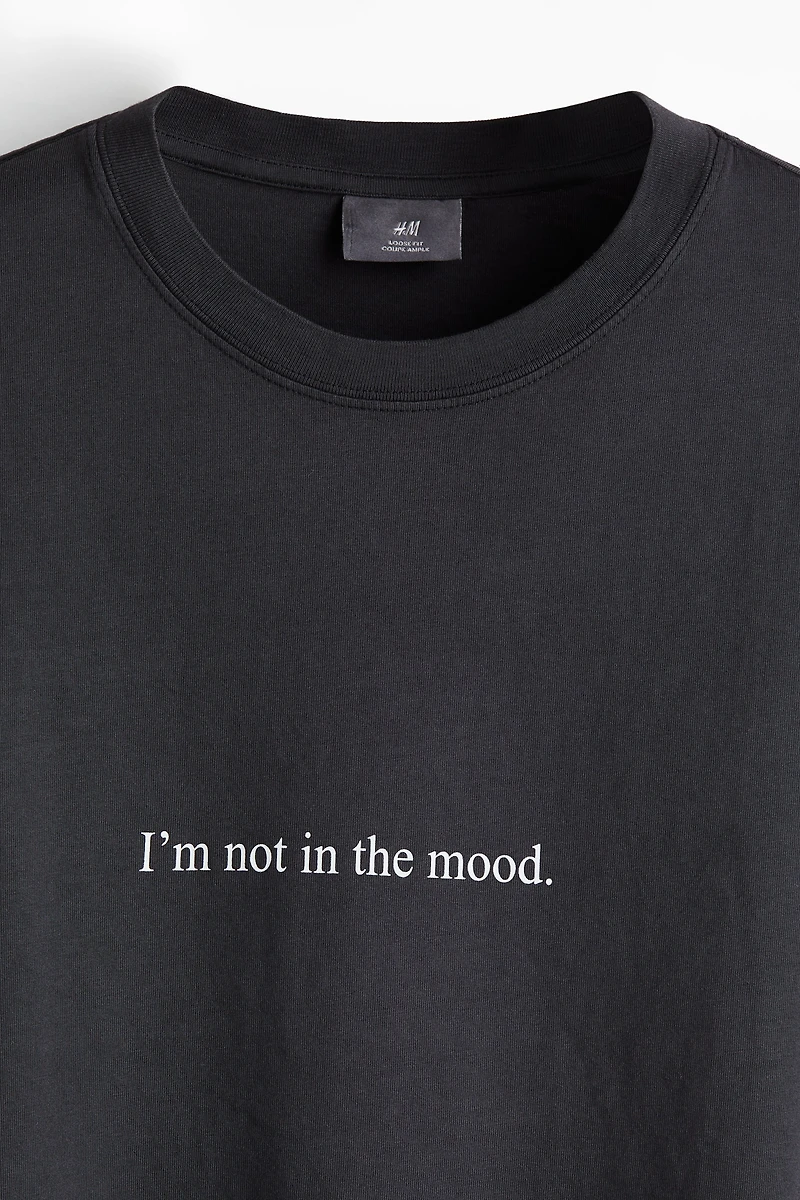 Loose Fit Printed T-shirt