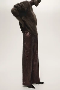 Pantalon à sequins